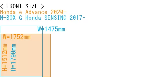 #Honda e Advance 2020- + N-BOX G Honda SENSING 2017-